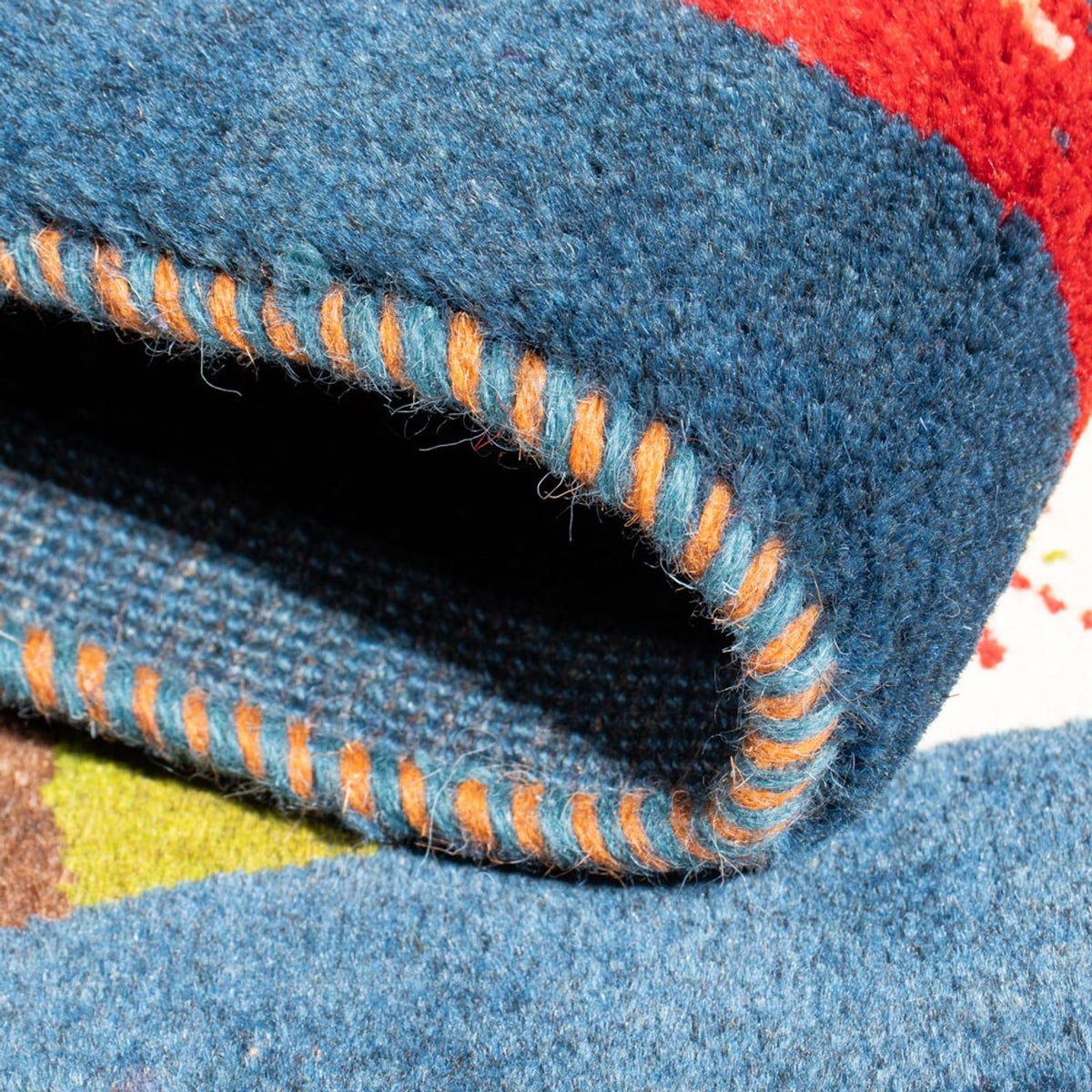 Tapis Gabbeh - Persan - 90 x 62 cm - multicolore