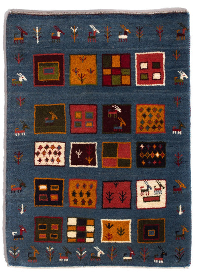 Tapis Gabbeh persan Tapis 65x90cm - Perserteppich Wollteppich