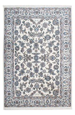 Tapis persan - Nain - 243 x 166 cm - crème