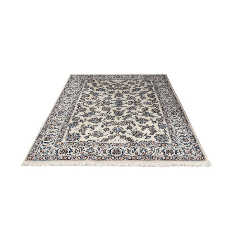 Tapis persan - Nain - 243 x 166 cm - crème