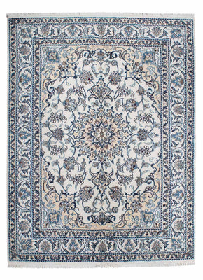 Tapis persan - Nain - 198 x 149 cm - beige