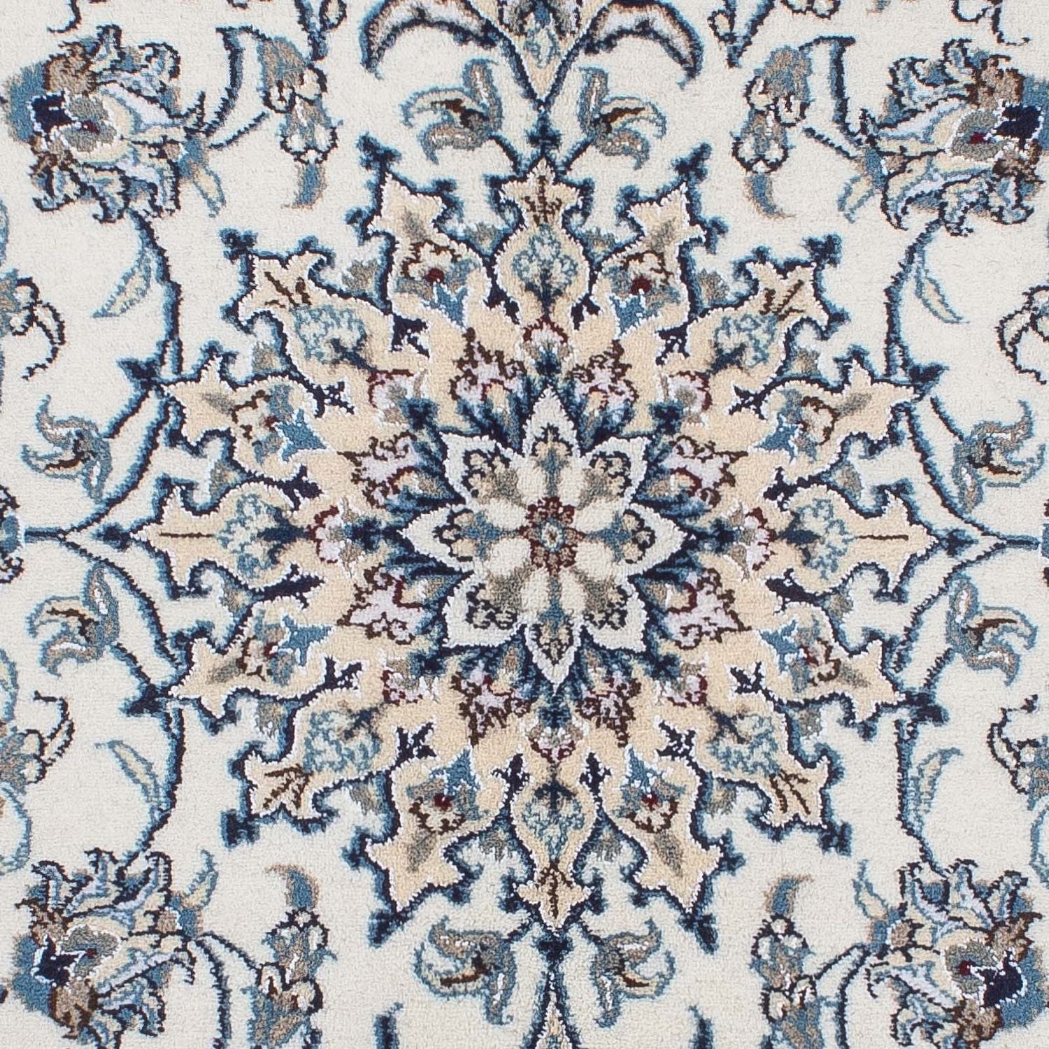 Tapis persan - Nain - 198 x 149 cm - beige