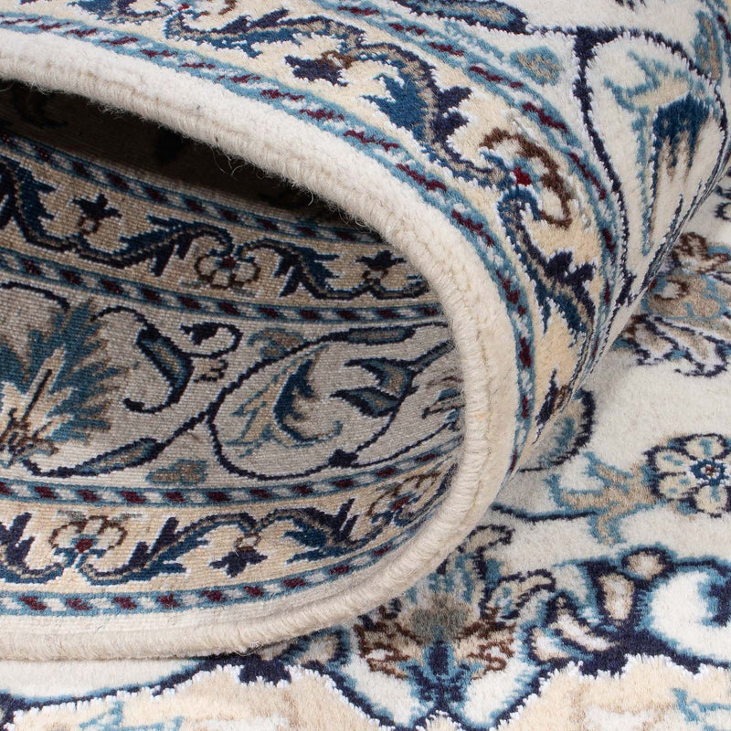 Tapis persan - Nain - 198 x 149 cm - beige