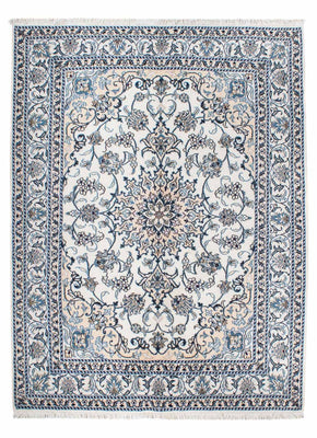 Tapis persan - Nain - 197 x 150 cm - beige