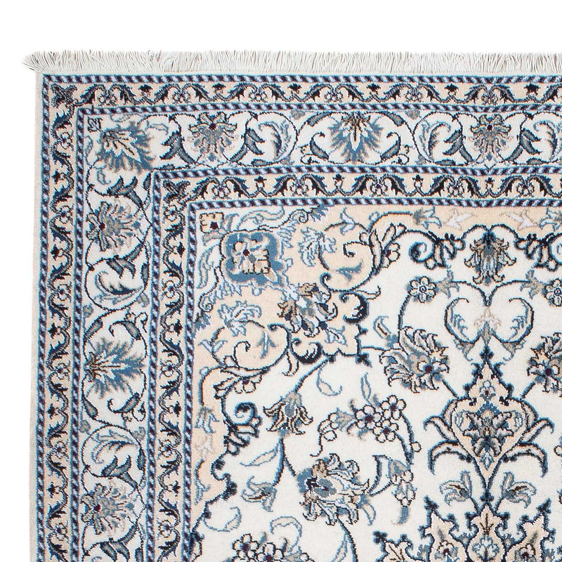 Tapis persan - Nain - 197 x 150 cm - beige