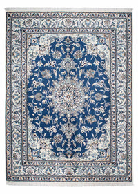 Tapis persan - Nain - 200 x 145 cm - bleu