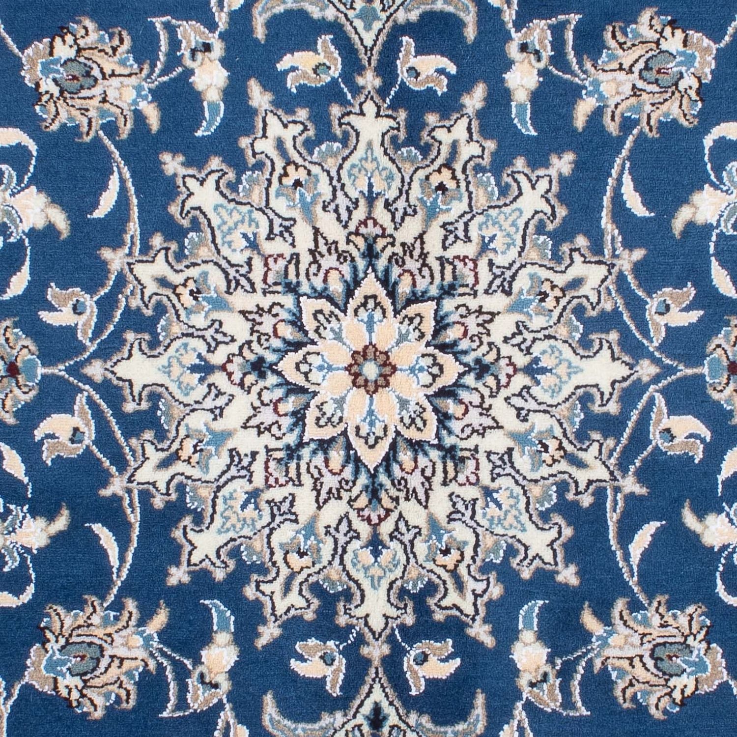 Tapis persan - Nain - 200 x 145 cm - bleu