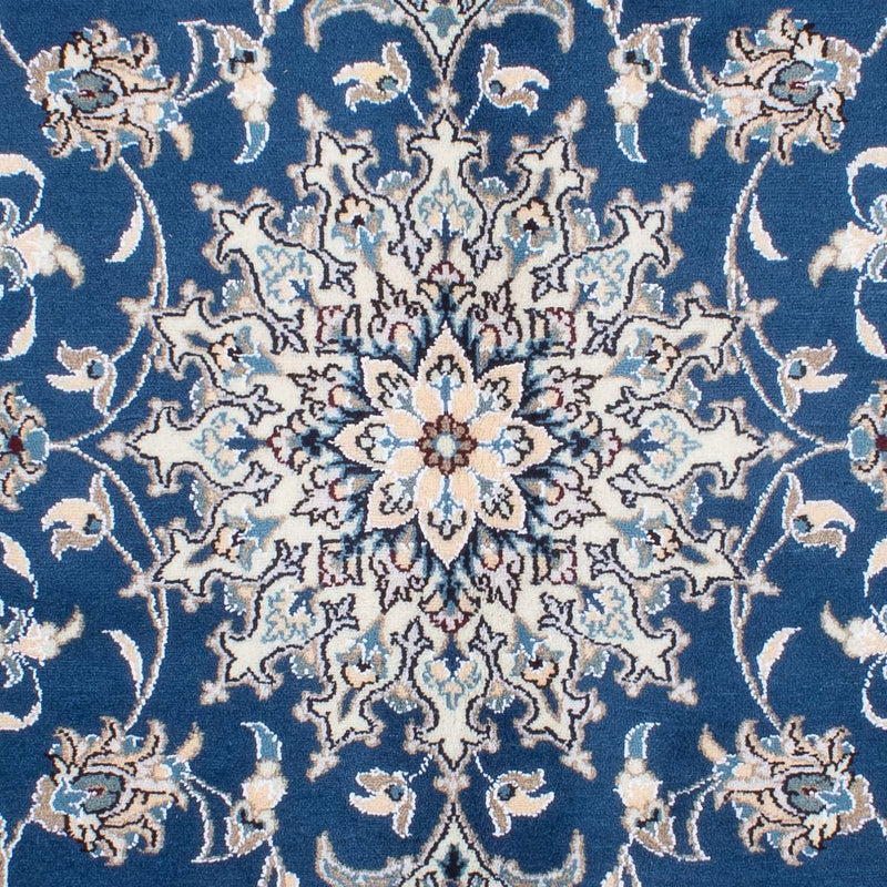 Tapis persan - Nain - 200 x 145 cm - bleu