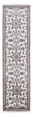Tapis de couloir Tapis persan - Nain - 290 x 76 cm - crème