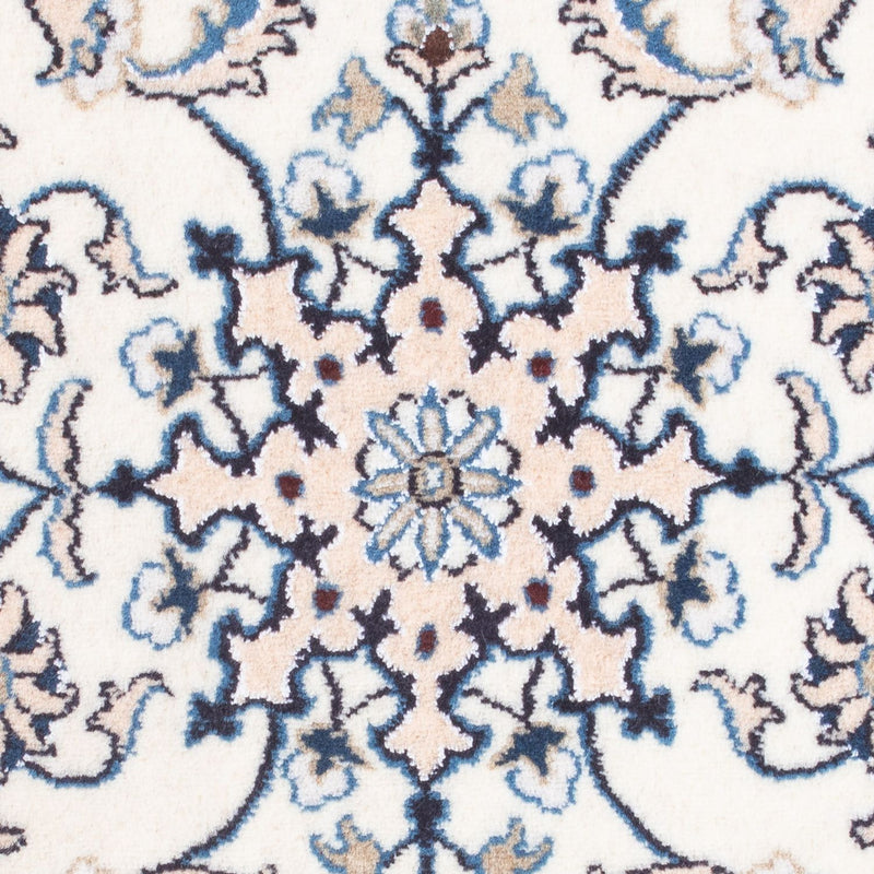 Tapis persan - Nain - 90 x 60 cm - crème