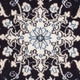 Tapis persan - Nain - 90 x 60 cm - bleu foncé