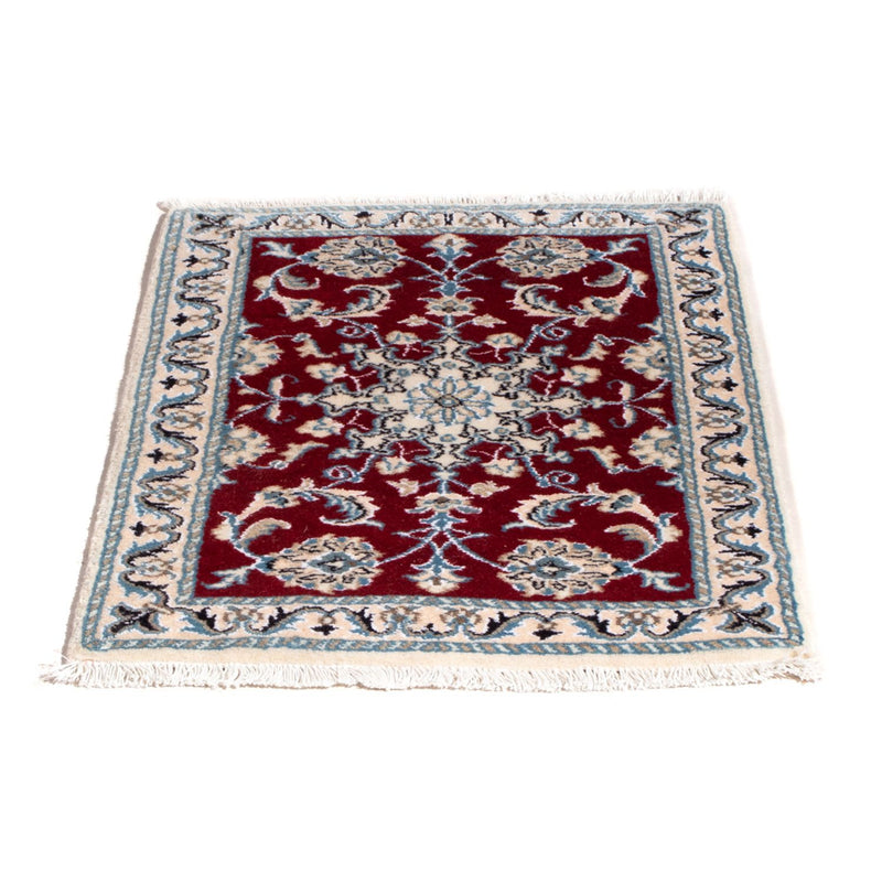 Tapis persan - Nain - 90 x 60 cm - rouge