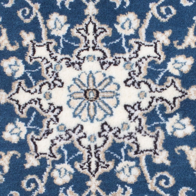 Tapis persan - Nain - 90 x 60 cm - bleu