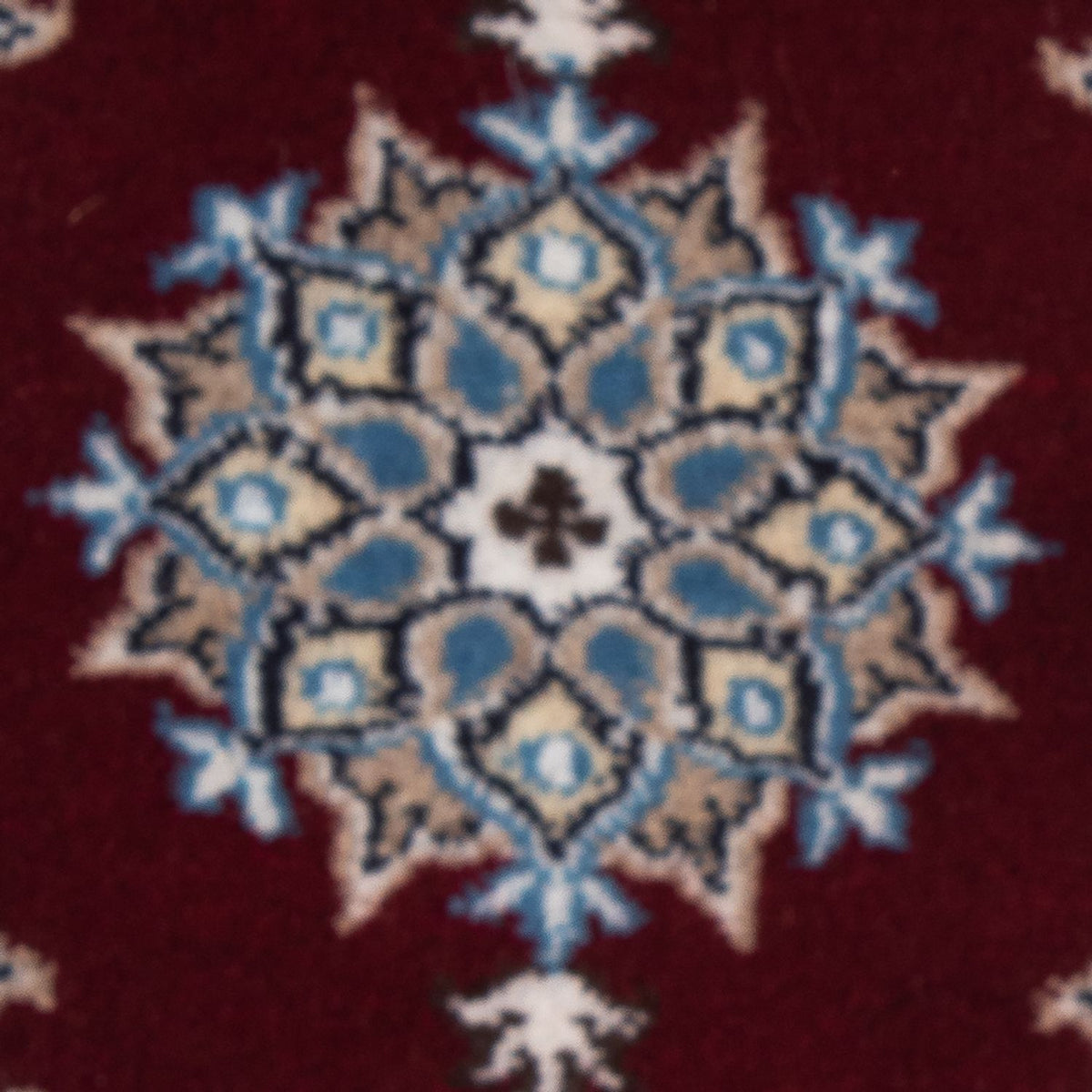 Tapis persan - Nain - 60 x 40 cm - rouge