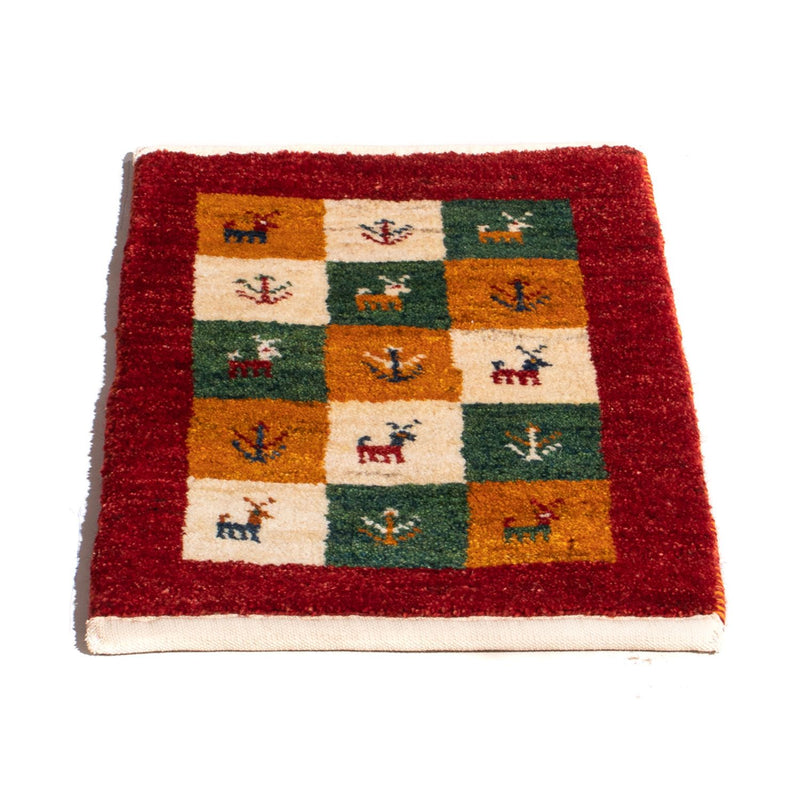 Tapis Gabbeh - Persan - 60 x 40 cm - multicolore