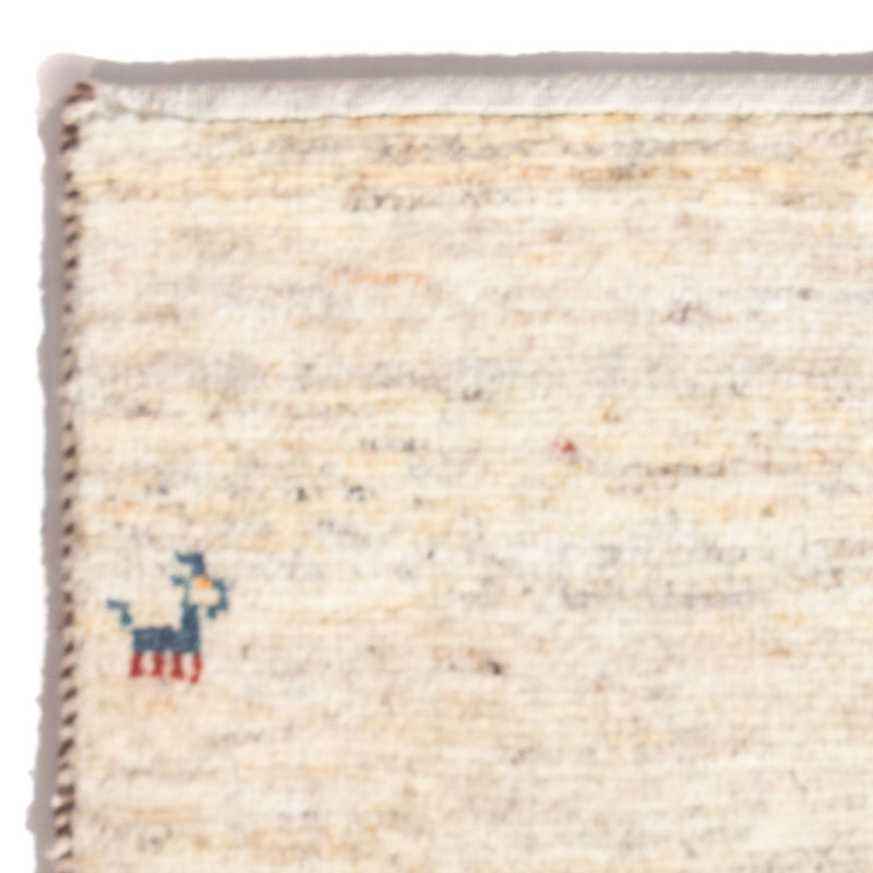 Tapis Gabbeh - Persan - 60 x 40 cm - crème