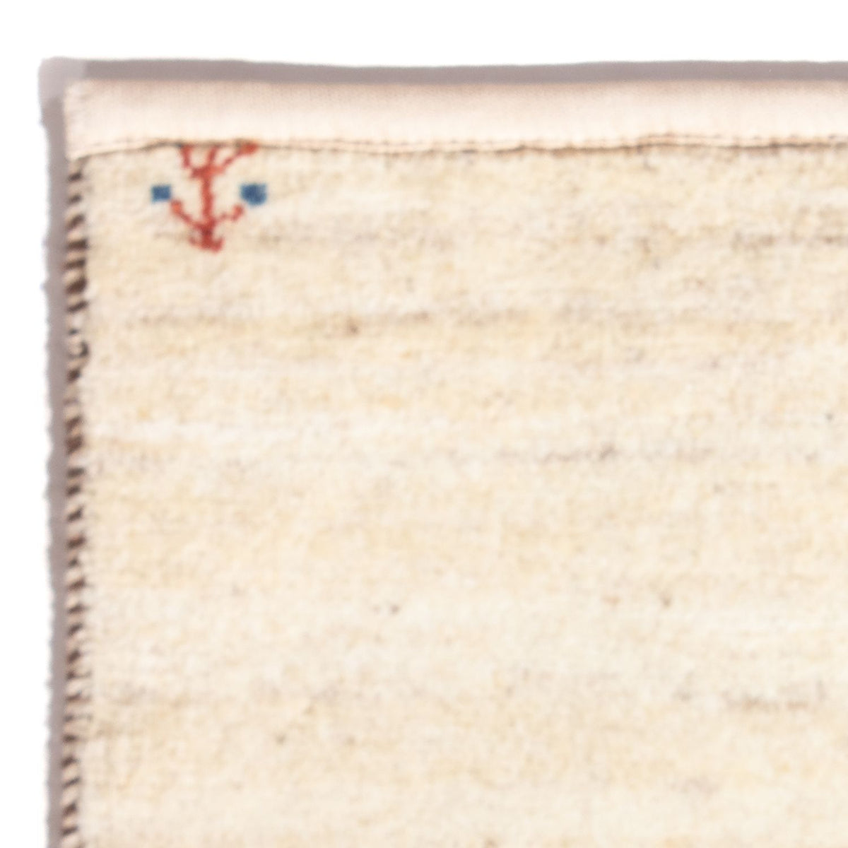 Tapis Gabbeh - Persan - 60 x 40 cm - crème