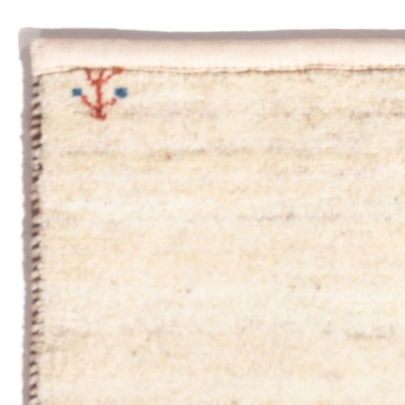 Tapis Gabbeh - Persan - 60 x 40 cm - crème