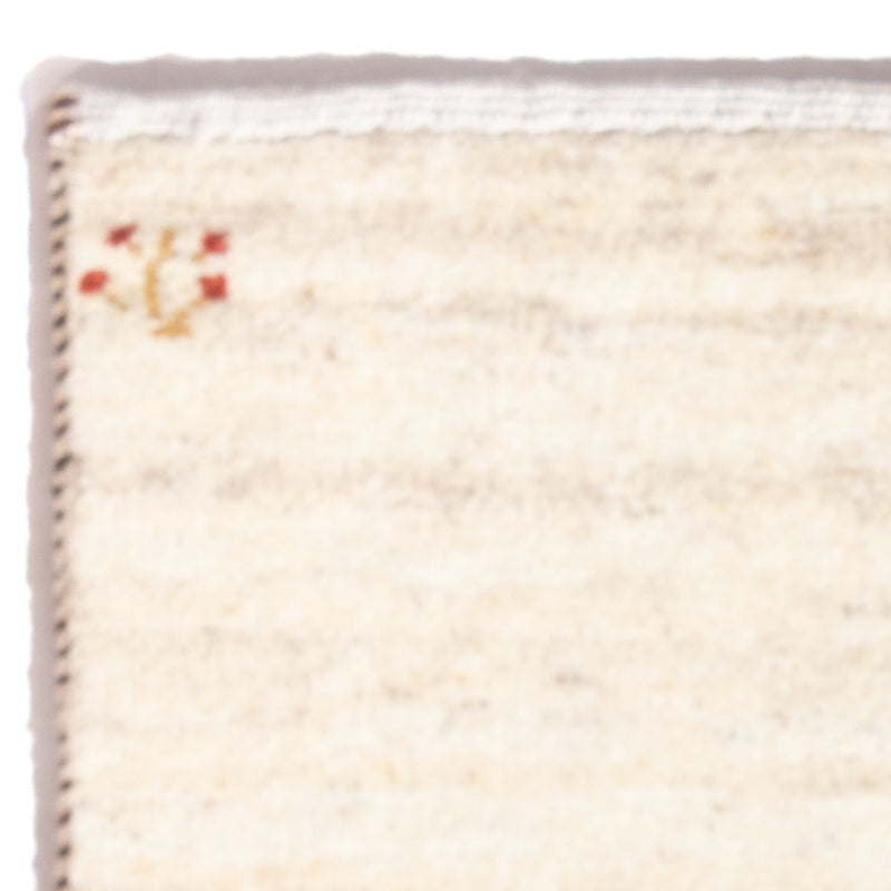 Tapis Gabbeh - Persan - 60 x 40 cm - crème