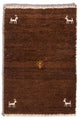Tapis Gabbeh persan Tapis 60x40cm - Perserteppich Wollteppich