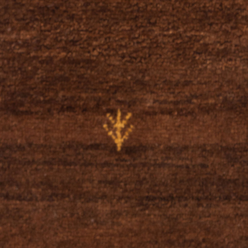 Tapis Gabbeh - Persan - 60 x 40 cm - camel foncé