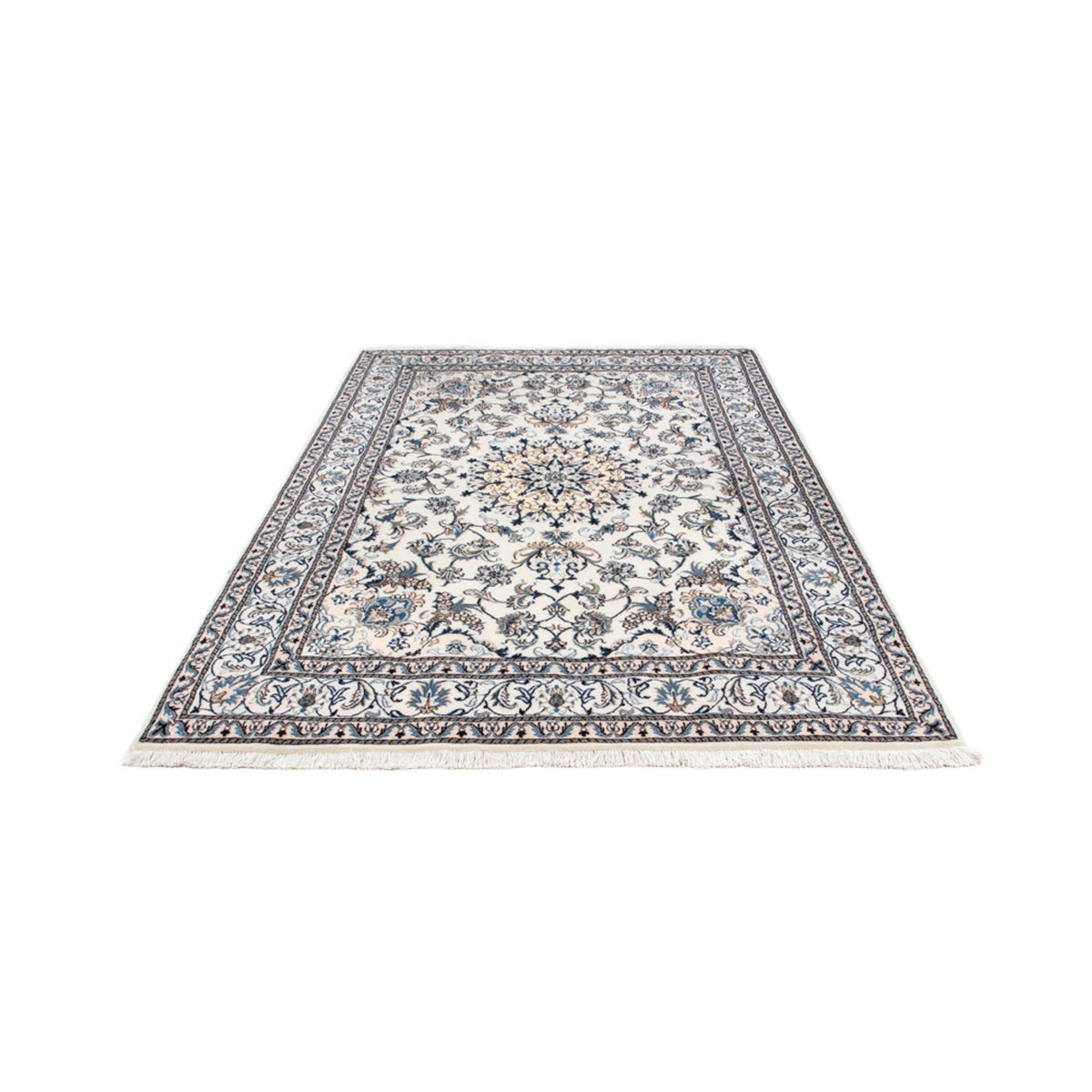 Tapis persan - Nain - 253 x 168 cm - crème