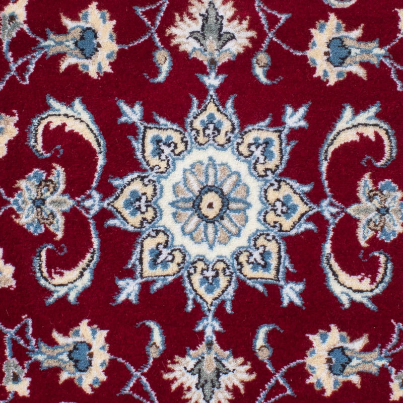 Tapis persan - Nain - 136 x 66 cm - rouge