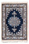 Tapis de Nain - 12La Tapis 40x60cm - Tapis persan - Rectangle / Bleu foncé / 40 x 60 cm Rectangle
