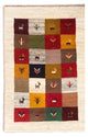 Tapis Gabbeh persan Tapis 116x78cm - Perserteppich Wollteppich