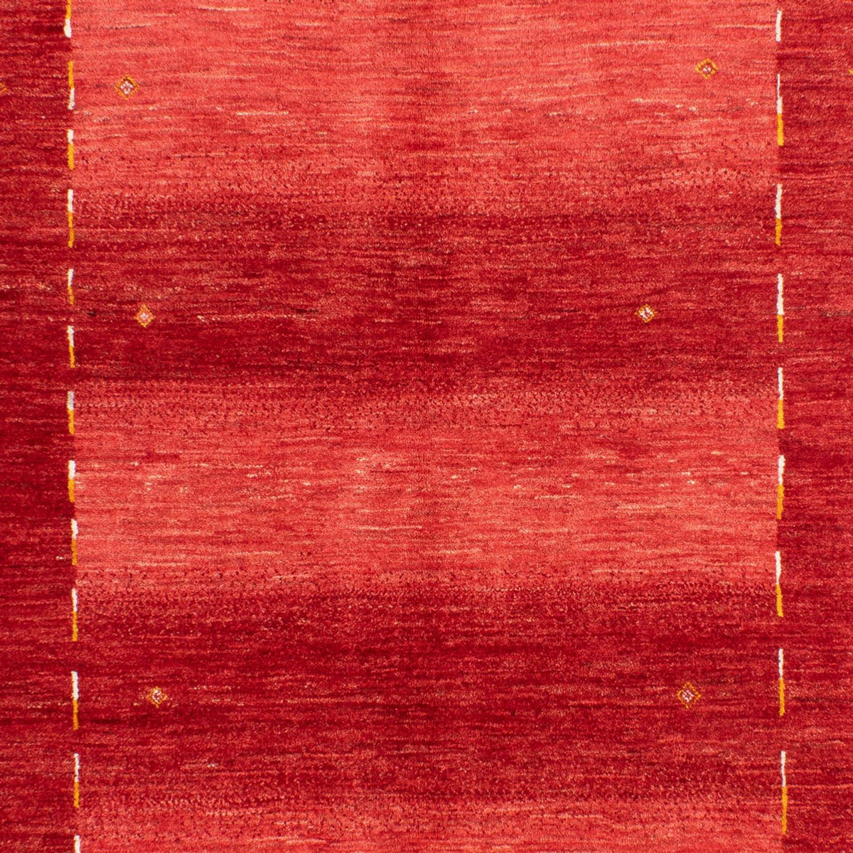 Tapis Gabbeh - Persan - 253 x 177 cm - rouge