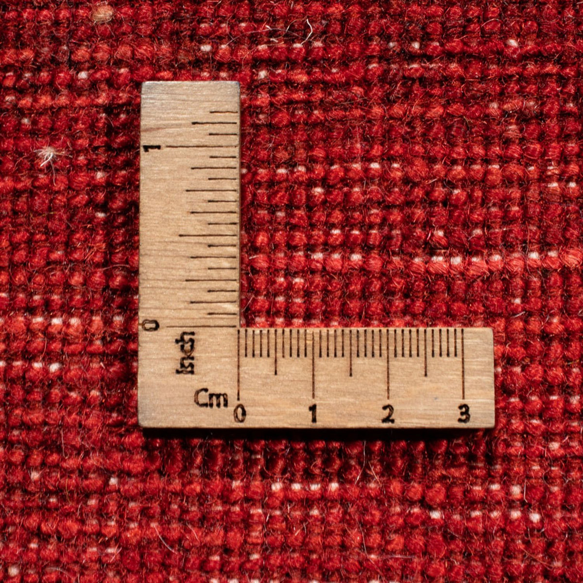 Tapis Gabbeh - Persan - 253 x 177 cm - rouge