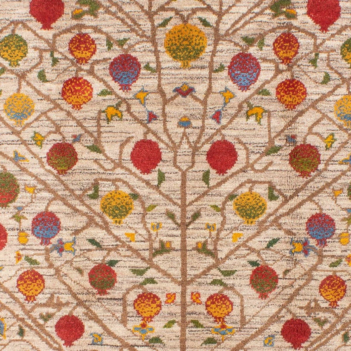 Tapis Gabbeh - Persan - 201 x 148 cm - naturel