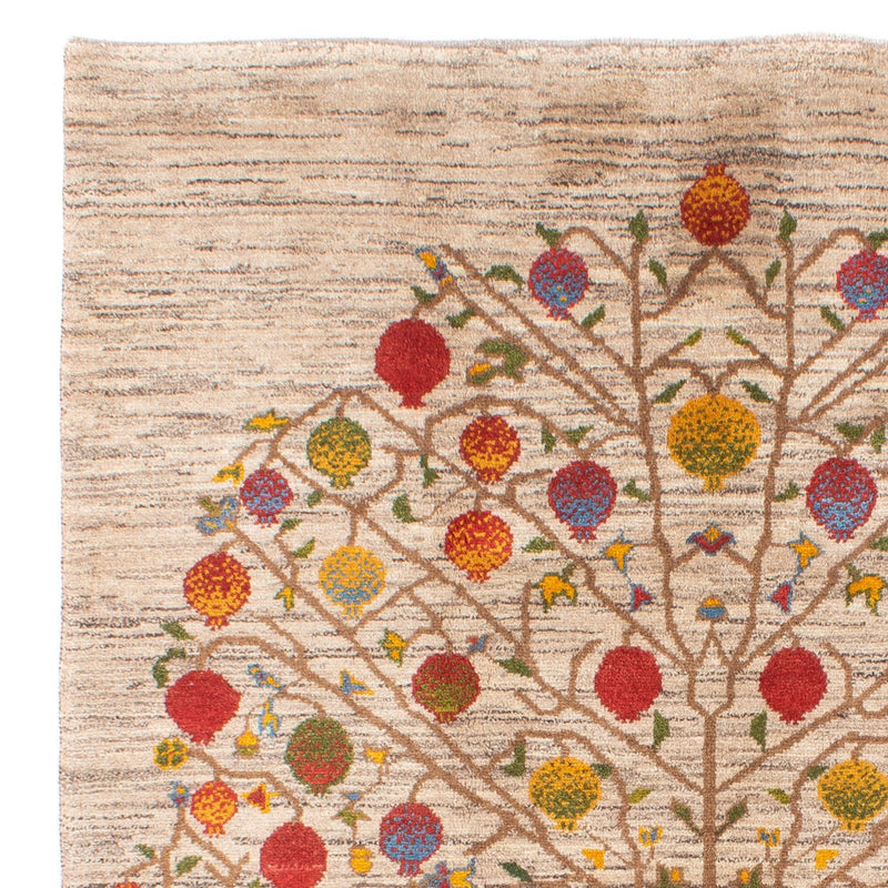 Tapis Gabbeh - Persan - 201 x 148 cm - naturel