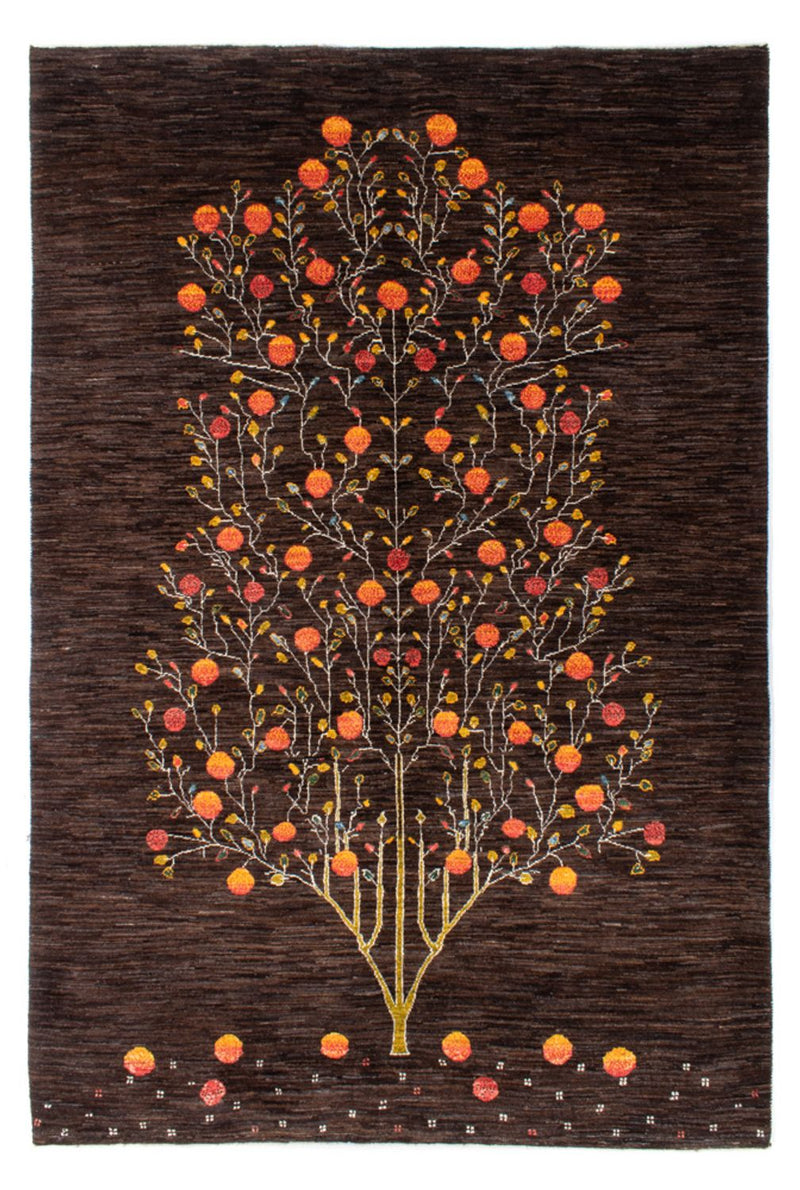 Tapis Gabbeh - Loribaft Persan - 260 x 172 cm - marron