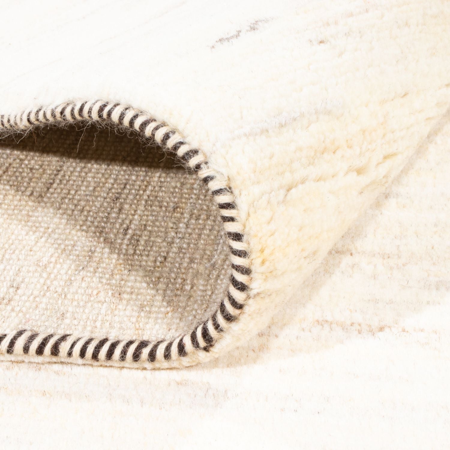 Tapis Gabbeh - Persan - 202 x 147 cm - beige