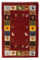 Tapis Gabbeh persan Tapis 88x61cm - Perserteppich Wollteppich
