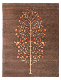 Tapis design - 249 x 187 cm - marron