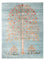 Tapis design - 253 x 184 cm - turquoise