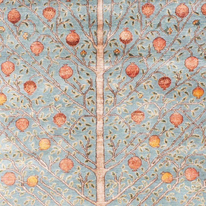 Tapis design - 253 x 184 cm - turquoise