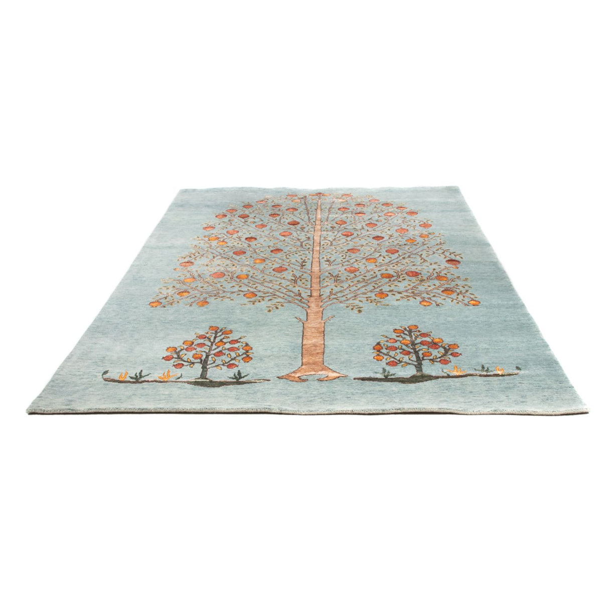 Tapis design - 253 x 184 cm - turquoise