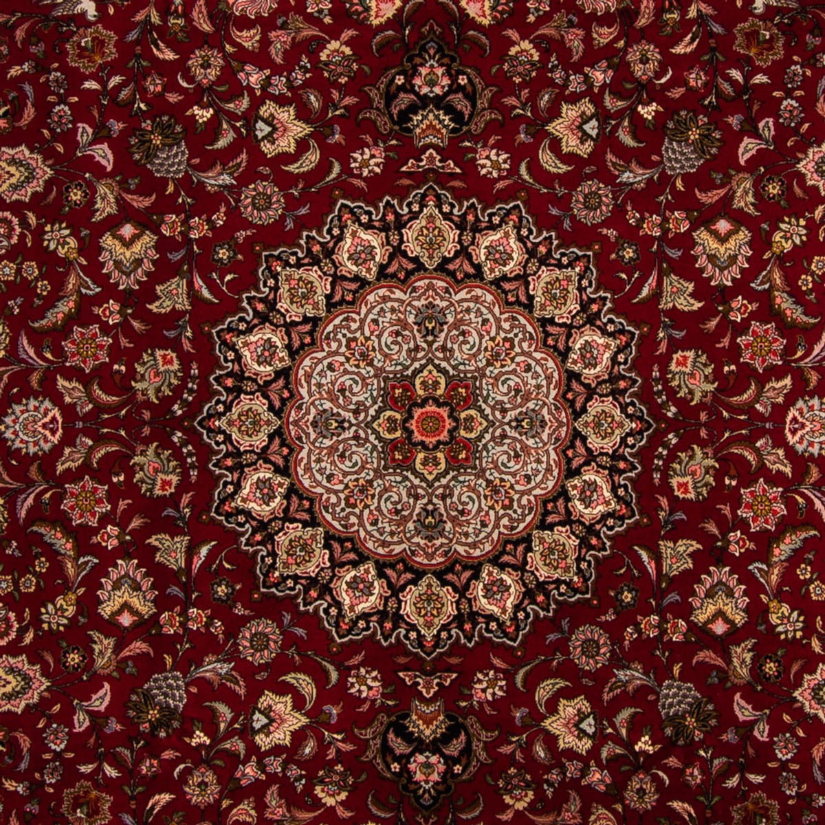 Tapis persan - Tabriz - Royal - 302 x 250 cm - rouge