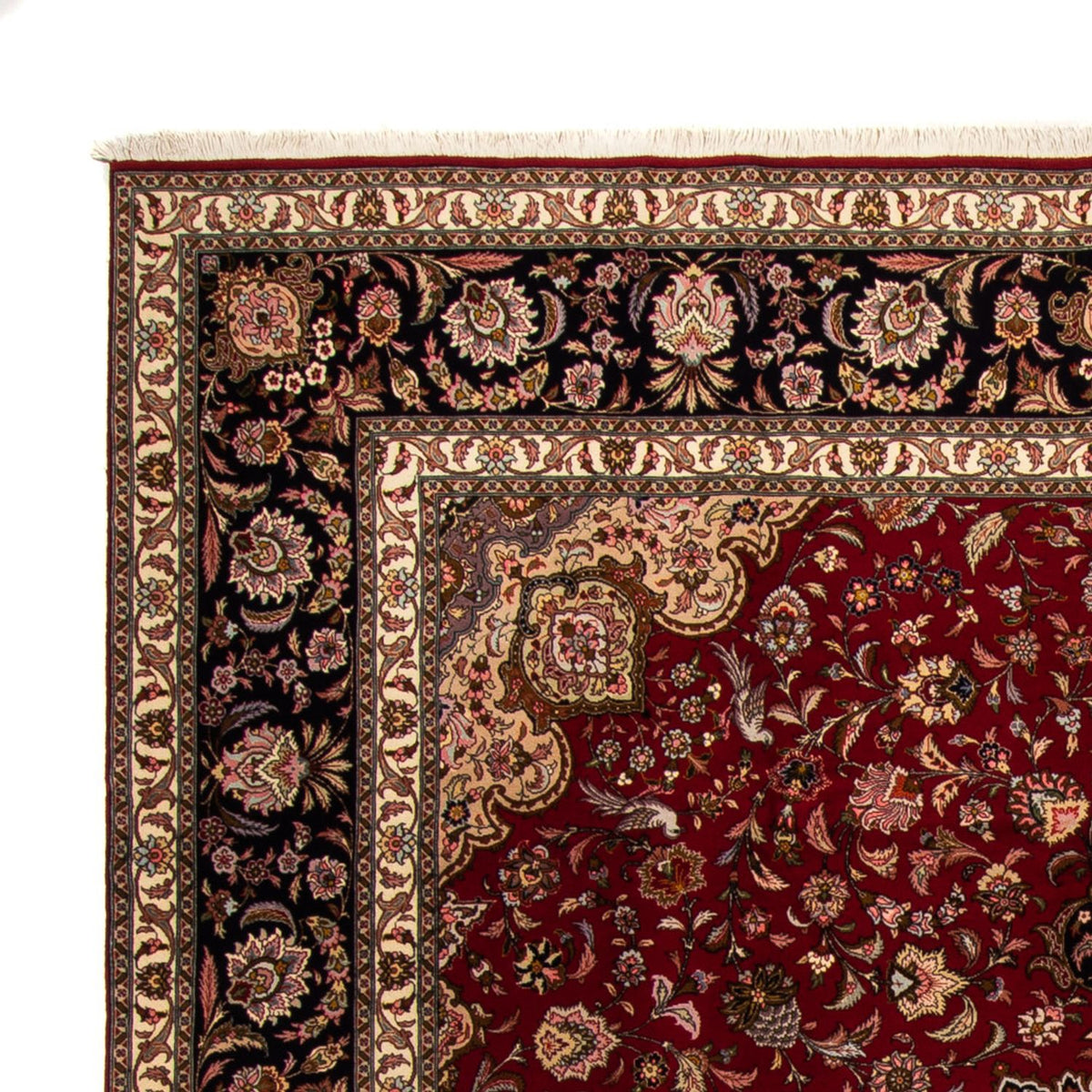 Tapis persan - Tabriz - Royal - 302 x 250 cm - rouge