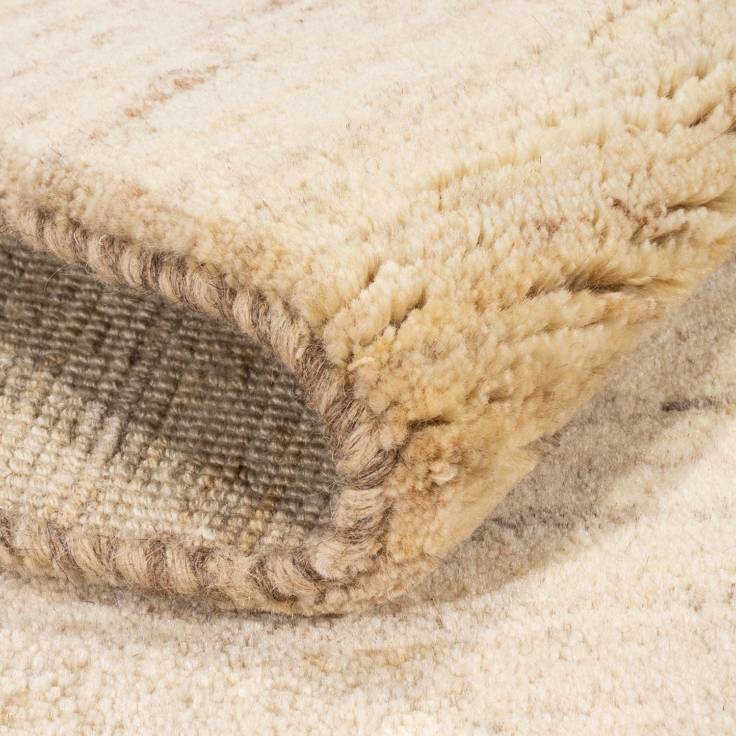Tapis Gabbeh - Persan - 142 x 95 cm - beige