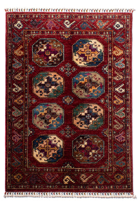 Tapis Ziegler - Ariana - 142 x 100 cm - rouge foncé