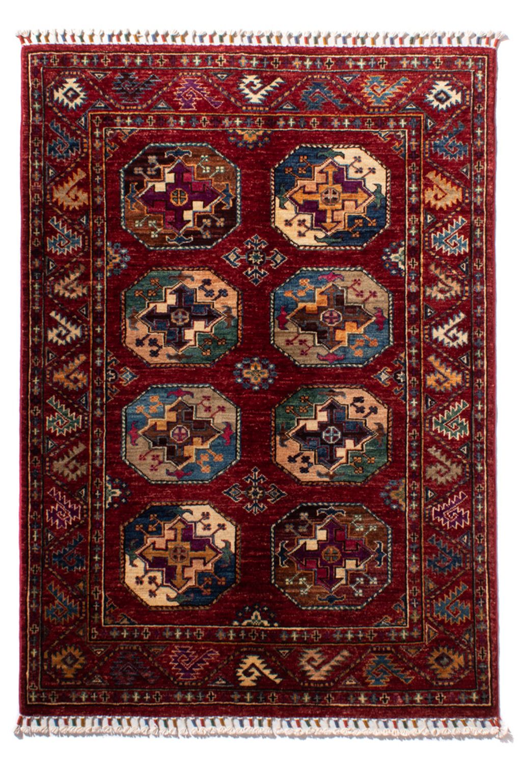 Tapis Ziegler - Ariana - 142 x 100 cm - rouge foncé
