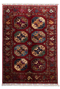 Tapis Ziegler - Ariana - 142 x 100 cm - rouge foncé