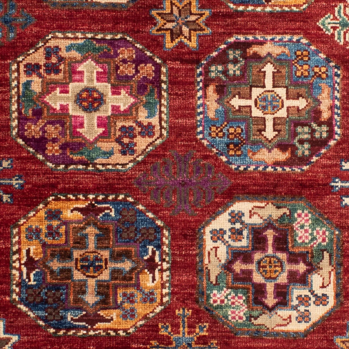 Tapis Ziegler - Ariana - 117 x 80 cm - rouge foncé