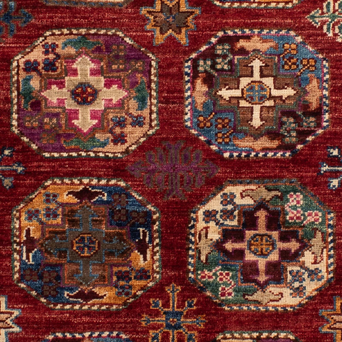 Tapis Ziegler - Ariana - 116 x 80 cm - rouge foncé