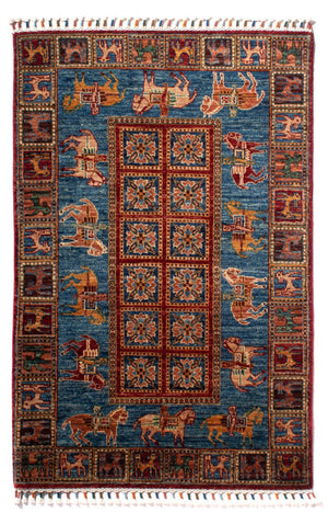 Tapis Ziegler - Ariana - 134 x 87 cm - multicolore