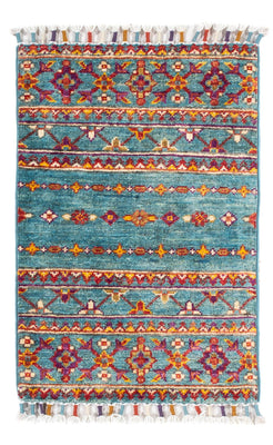 Tapis Ziegler - Ariana - 61 x 40 cm - turquoise